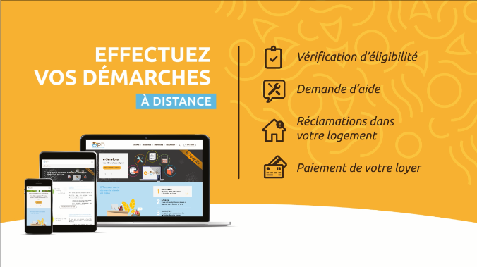 Locataire votre espace est disponible sur oph.pf